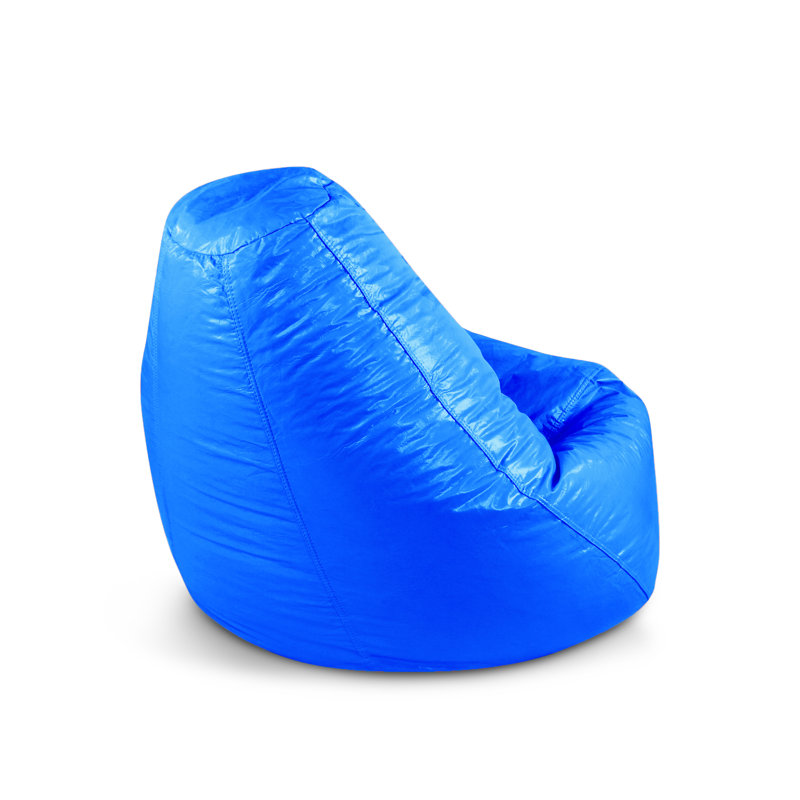 Ebern Designs Large Faux Leather Bean Bag Chair & Lounger & Reviews